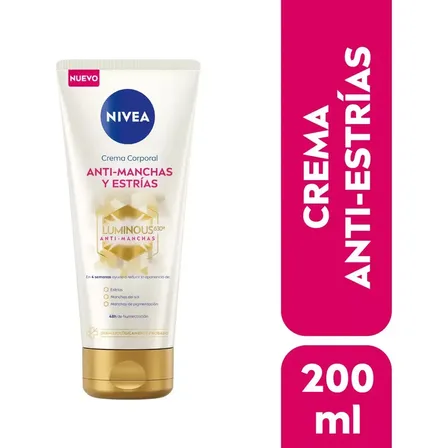Crema Corporal Anti-manchas Y Estrías Luminous 200ml Nivea