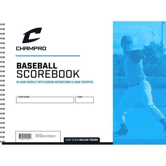Block Para Anotacion Baseball / Softball Scorebook Champro 