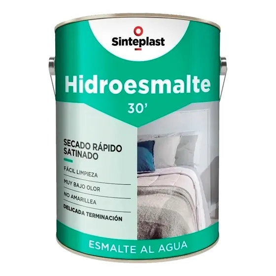 Recuplast Hidroesmalte Satinado X 4lts Blanco Sinteplast  