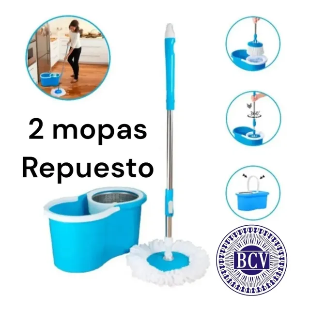 Tobo Coleto Magico Mopa Giratoria 360° Tienda Física