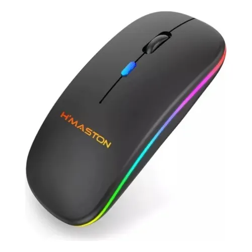 Mouse Clique Silencioso Sem Fio Hmaston  Bluetooth Recarrega