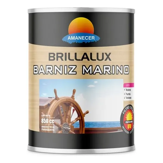 Barniz Marino Brillalux Brillante 0,85 L | Amanecer Color Transparente
