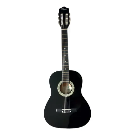 Guitarra Criolla Parquer 3/4 Niño 91 Cm Negra Gc836bk