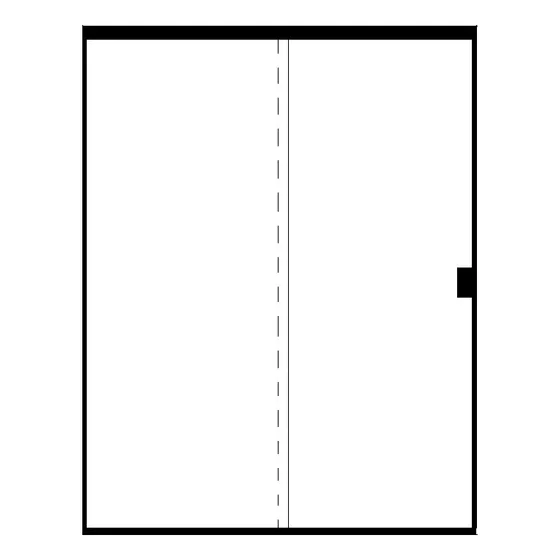 Porta Balcão Vidro Blindex Incolor 8mm 2 Folhas 2,00x2,10mts