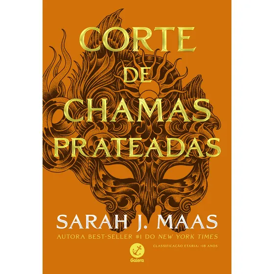 Corte de chamas prateadas Sarah J. Maas Editorial Galera Capa Mole