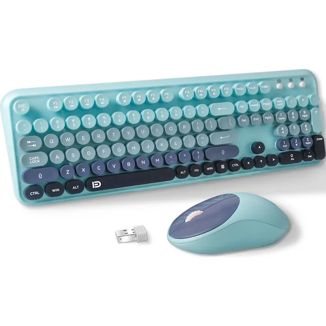 Kit Teclado Y Mouse Inalambrico Español Usb For Laptop Pc