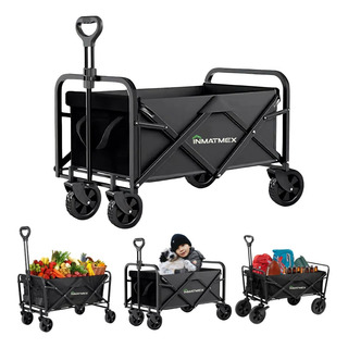Carrito De Compras Supermercado Vagon Portatil 1pz Carrito De Compras Supermercado Vagon Portatil 1pz
