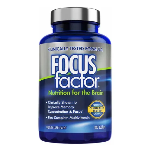 Focus Factor Brain(180 Tabletas) Hecho En Estados Unidos