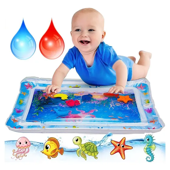 Alfombra Infantil Para Bebe Inflable De Agua Gruesa
