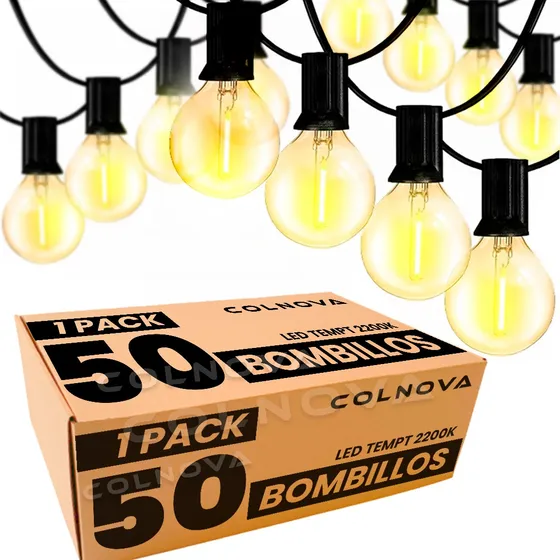 Bombillos Vintage Extension Para Exteriores Led Con Conector