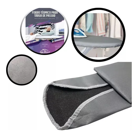 Capa Térmica Para Tábua De Passar Roupa 35x100cm