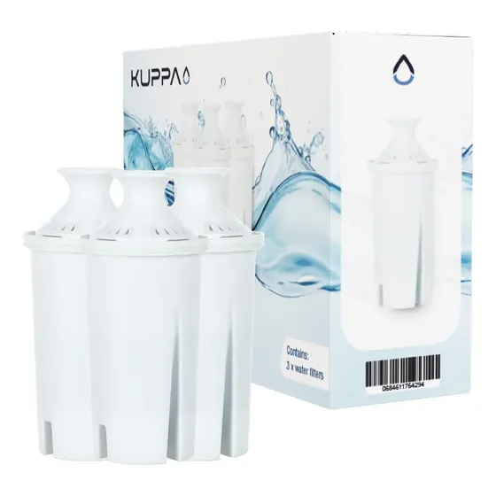Repuesto Filtros Para Jarra Agua Purificador Set 3 Kuppa
