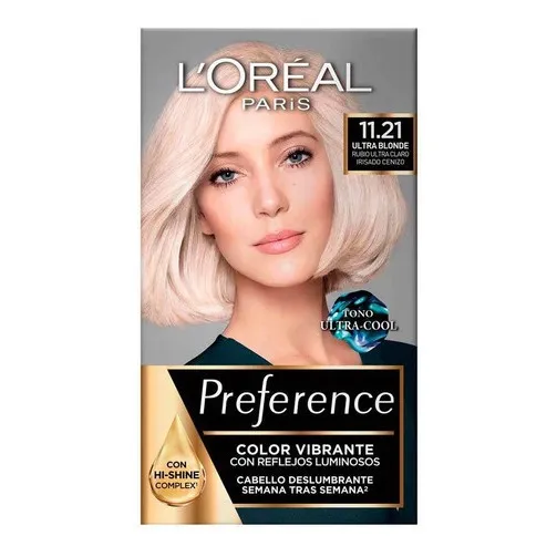 Tinte Para Cabello Preference L'oréal Paris Tono 11.21