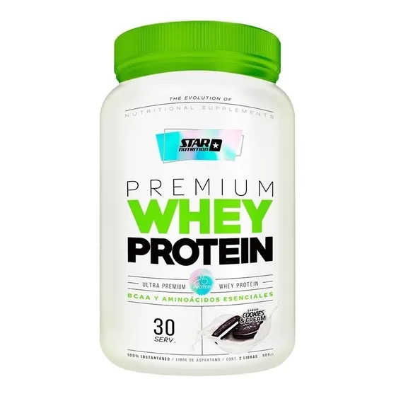 Premium Whey Protein 1 Kg Star Nutrition Suero Lacteo 