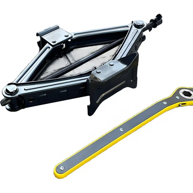 Gato Tijera Auto Universal 1.5 Toneladas+ Llave Cricket F155