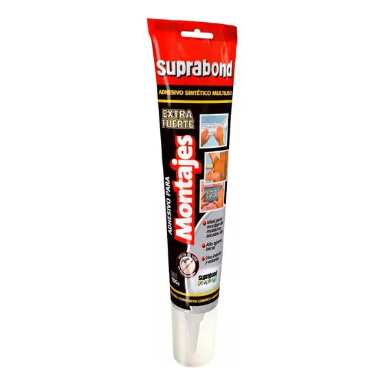 Adhesivo Pegamento Extra Fuerte Montajes Suprabond X 150ml