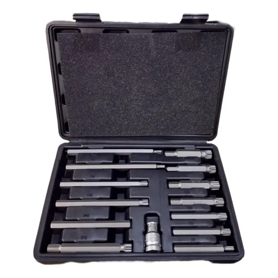 Jogo Chave Parafuso Cabeçote Torx Allen Ribe 14 Pçs Gewalt