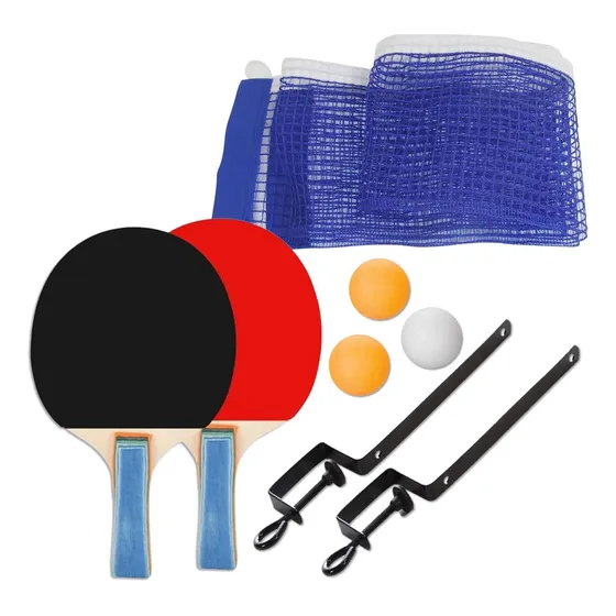 Raqueta De Ping Pong+ Malla + Estuche / Raquetas 