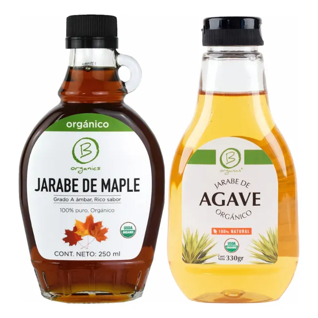 Pack (1) Jarabe De Maple (1) Jarabe De Agave B Organics