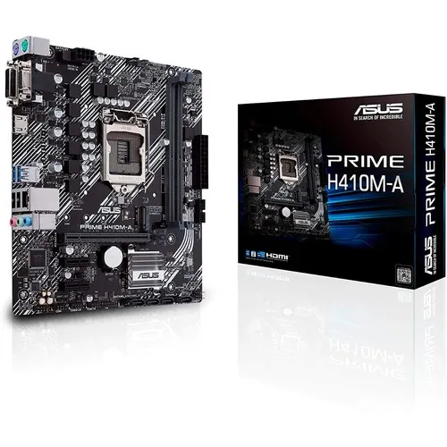 Tarjeta Madre Asus Prime H410m-a/csm 1200 Ddr4 Micro Atx