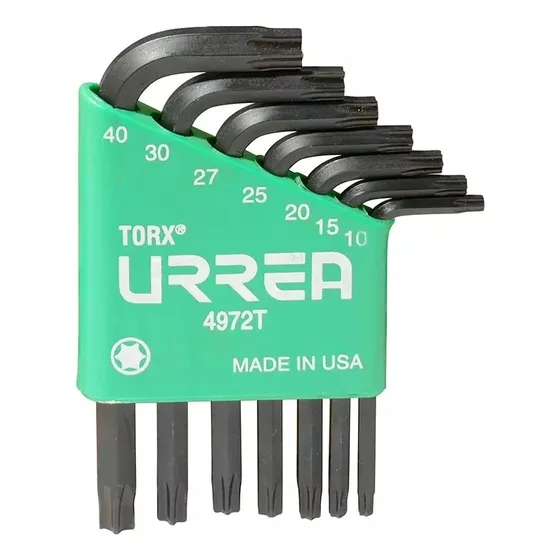 Llaves Bristol Tipo L Punta Torx (jgo. 7 Pzas) Urrea