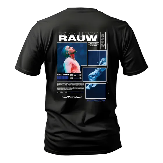 Playera Rauw Alejandro Saturno Tour 2024-2025raw