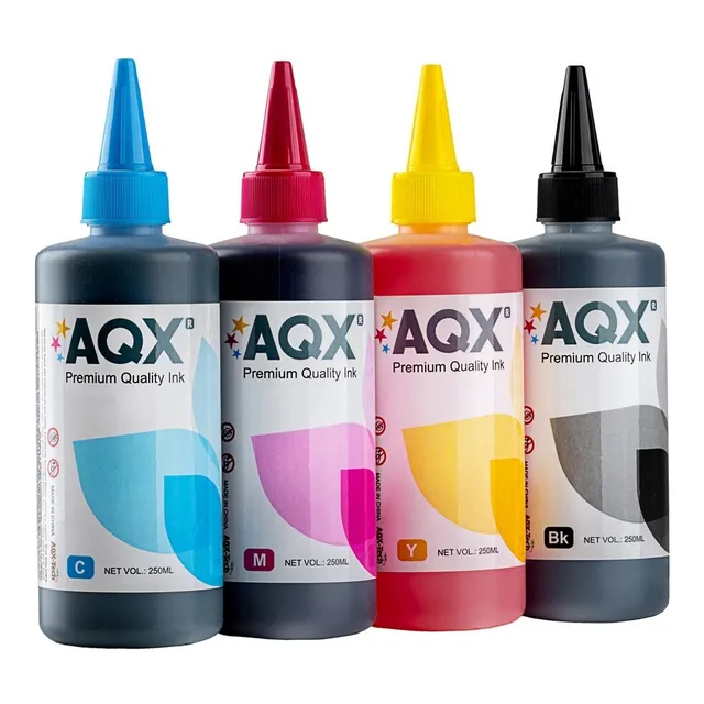 Combo Tinta Aqx 250ml X 4 P/ Epson T23 T24 Tx105 Tx115 Tx560