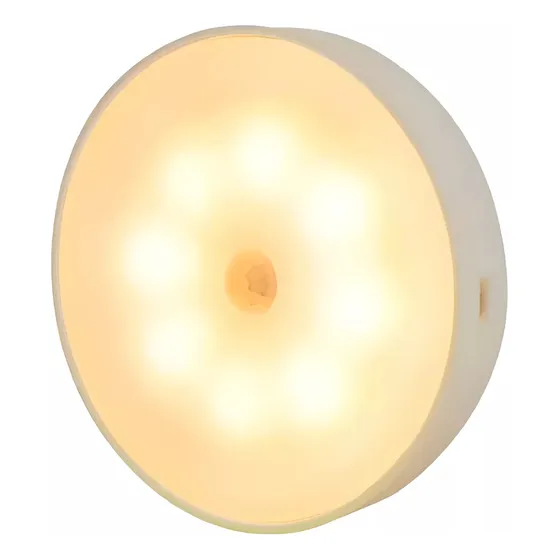 Lampara Luz Amarilla Con Sensor De Movimiento