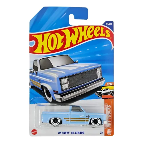 Caminhonete Chevrolet Silverado Kaido Works V2 Mini GT Azul em
