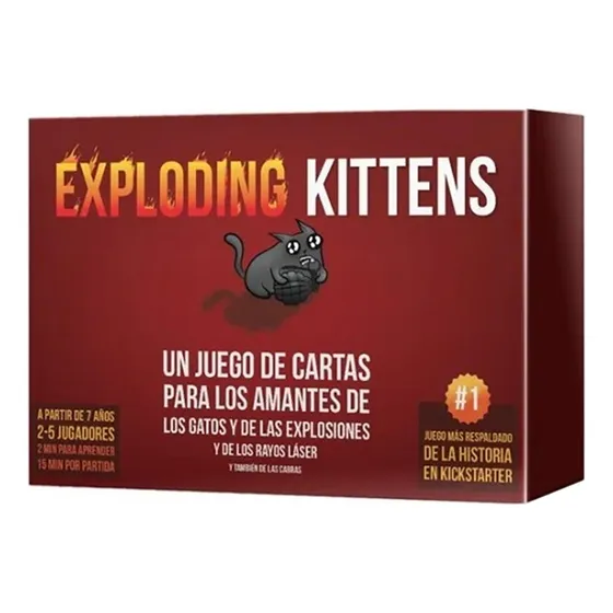 Juego De Mesa Exploding Kittens Original Edition / Nuevo
