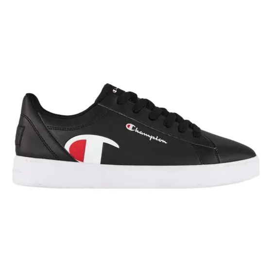 Tenis Champion Para Hombre Negro High C Original