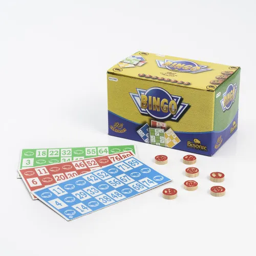 Bingo Bisonte Economico 96 Cartones