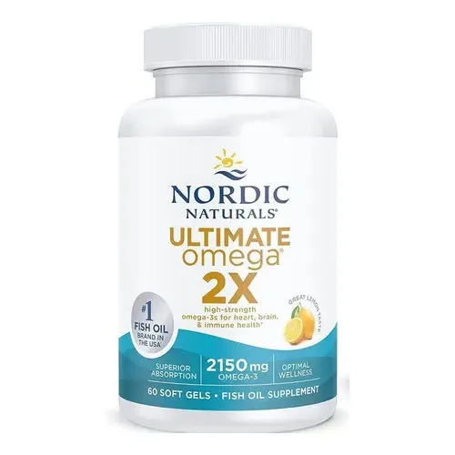 Omega 3 Nordic Naturals Salud Cerebral Sabor Limon 60 Caps Sabor Sin Sabor | Cuotas sin interés