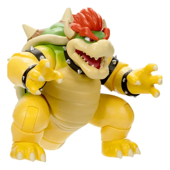 Figura Bowser C/luz Y Humo De Super Mario La Película 