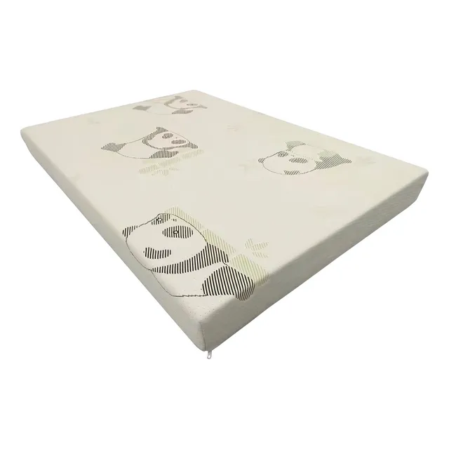 Colchon De Cuna Para Bebe Memory Dream Funda Lavable Tela Bamboo Y Poliéster 100x70x9 Espuma De Alta Densidad