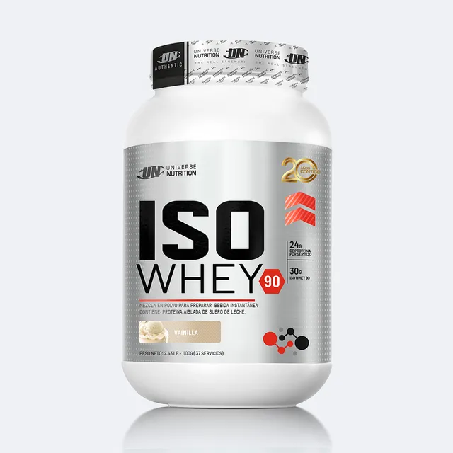 Universe Nutrition Proteínas Aisladas Iso Whey 90 1.1 kg