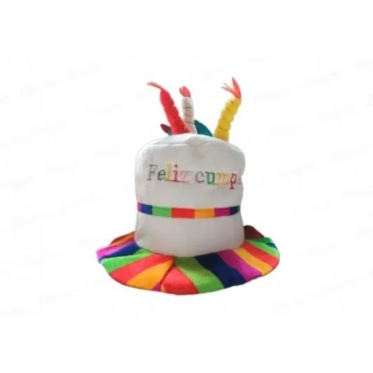 Gorro Feliz Cumpleaños Velas.