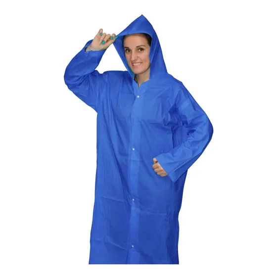 Poncho Pilot Capa De Lluvia Impermeable Pvc Forrado