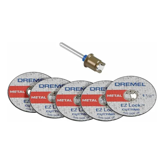 Disco De Corte De Metal Marca Dremel. 5 Discos 1-1/2 PLG.