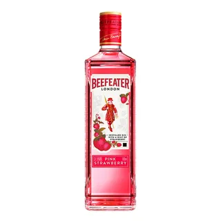 Gin London Pink Strawberry Beefeater Garrafa 700ml Gin London Pink Strawberry Beefeater Garrafa 700ml