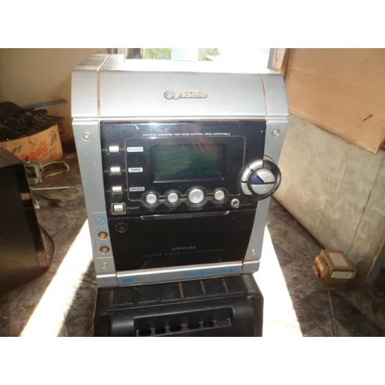 Mini System Gradiente Kas-520 Com Defeito Leia Antes Comprar
