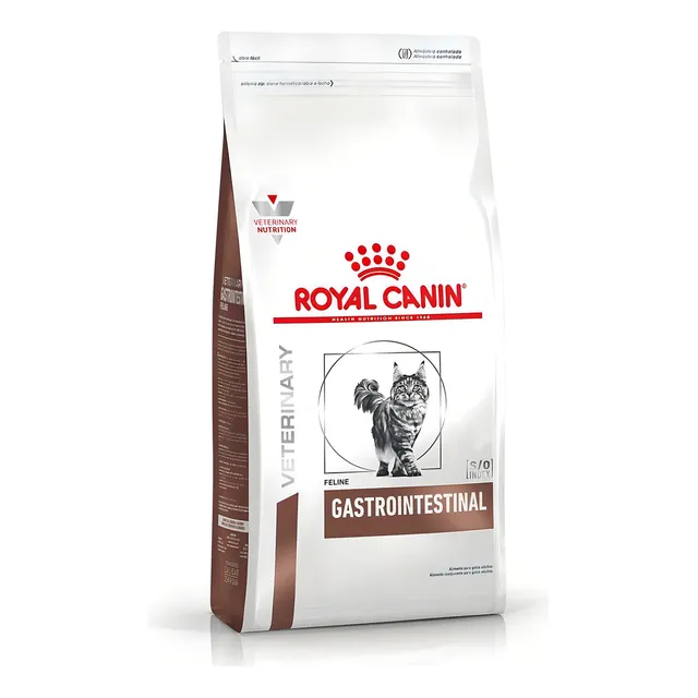 Alimento Royal Canin Veterinary Diet Feline Gastrointestinal (GI 32) para gato adulto sabor mix en bolsa de 2 kg
