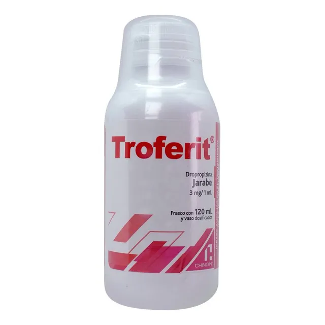 Troferit Jarabe 0,3 G, 1 Frasco 120 Ml + Vaso Dosificador