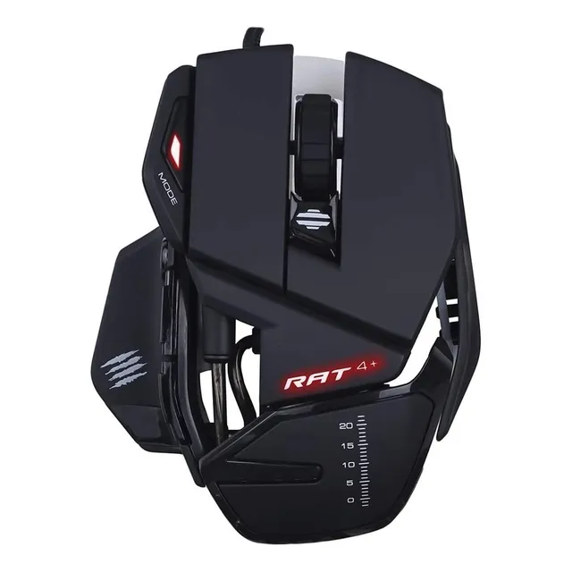 Mouse Gamer Verbatim Ergonomico The Authentic R.a.t. 4+ Febo