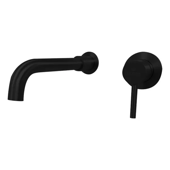 Grifería Para Baño Negro Vittoria, Bf8015b Acero Inoxidable 