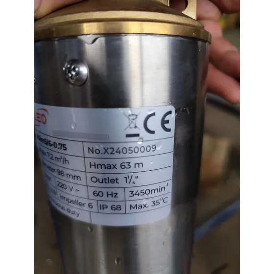 Bomba Sumergible 0.5 Hp 
