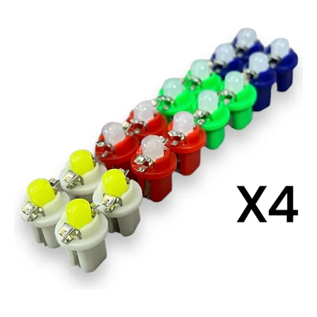 Luz Led De Tablero T10 - Blanco - Azul - Rojo - Verde