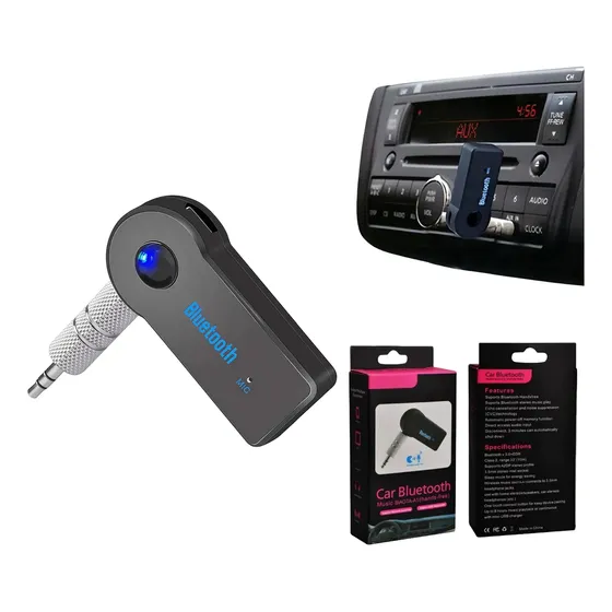 Adaptador Bluetooth 5.0 Loglife Auxiliar Transmisor Receptor Audio 3.5mm