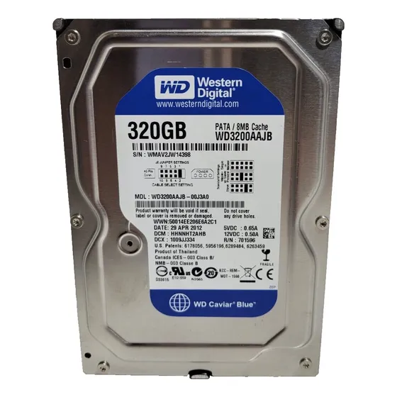 Disco Duro Mecanico 320gb Sata 3.5 Hdd Pc Consola Externo