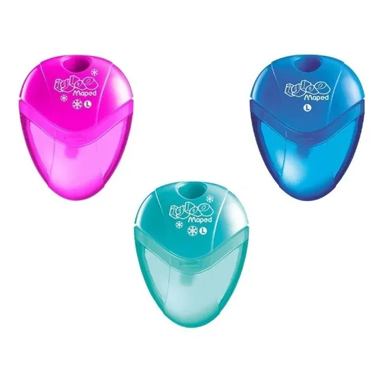 Sacapuntas Maped Igloo Con Deposito Ergonomico Escolar Color Color Surtido